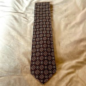 Robert Talbott floral silk tie